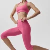 Sujetador halter «Feel the Heat» de Alo Softsculpt - Rosa paraíso