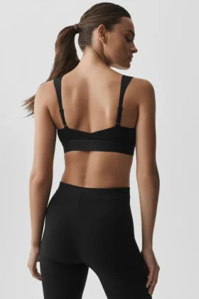 Sujetador moldeado Alosoft Showcase – Negro