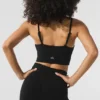 Sujetador «Plush Delight» de invierno, sin costuras y cálido - Negro