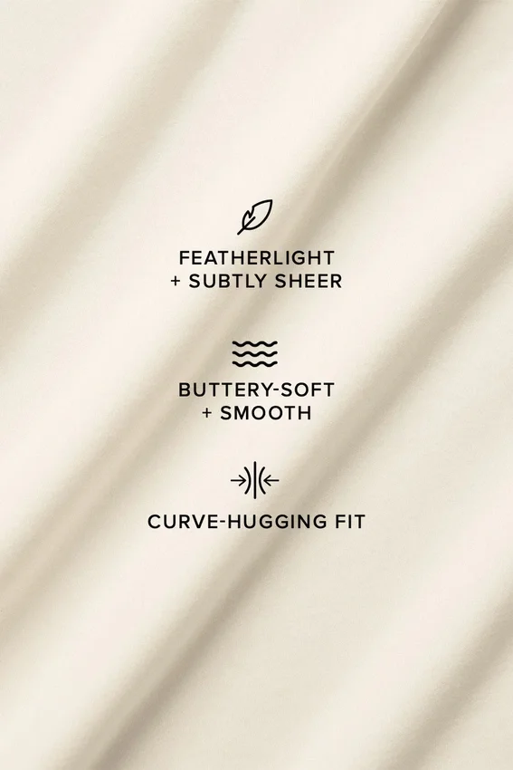 Sujetador Sheer Glow - Marfil