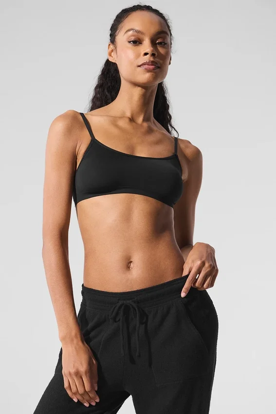 Sujetador Sheer Glow - Negro