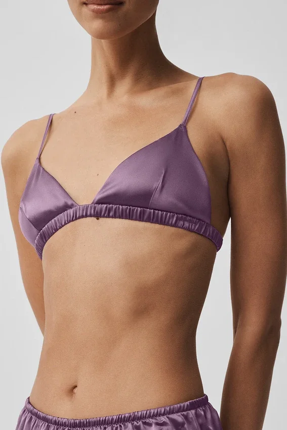 Sujetador Silk Luminous - Plum Kiss