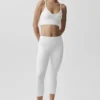Sujetador sin costuras «Delight» de modal acanalado - Blanco