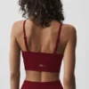 Sujetador sin costuras «Ribbed Delight» de modal — Rojo «Summer Romance»