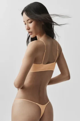Sujetador tipo bralette Airmesh Venus – Champán