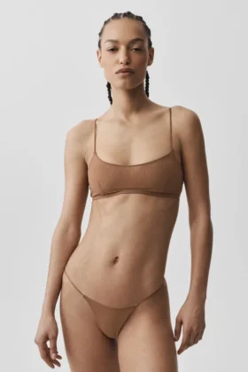 Sujetador tipo bralette Airmesh Venus - Marrón «Sun Kissed»