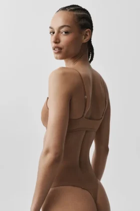 Sujetador tipo bralette Airmesh Venus – Marrón «Sun Kissed»