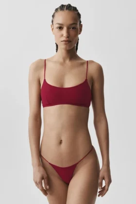 Sujetador tipo bralette Airmesh Venus - Rojo «Summer Romance»