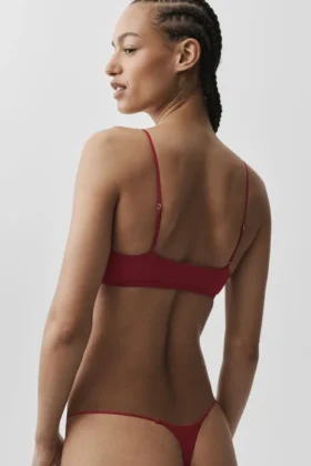 Sujetador tipo bralette Airmesh Venus – Rojo «Summer Romance»