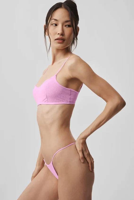 Sujetador tipo bralette Airmesh Venus - Rosa corazón de caramelo