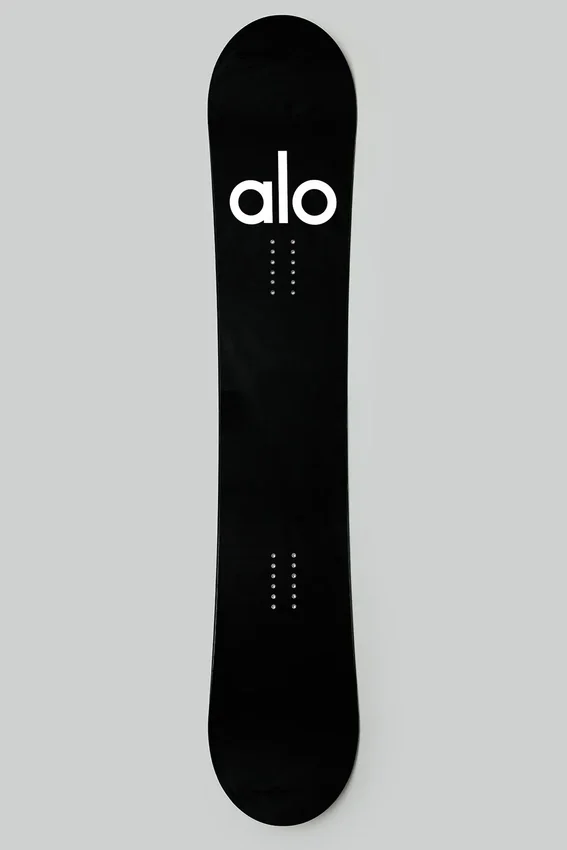 Tabla de snowboard Alo Glacier - Negro/Negro