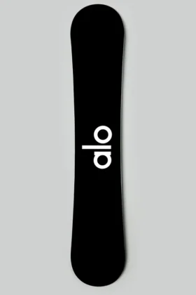 Tabla de snowboard Alo Glacier – Negro/Negro