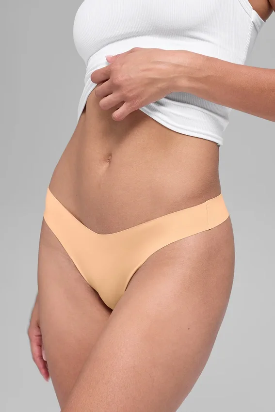 Tanga invisible Airbrush - Champagne