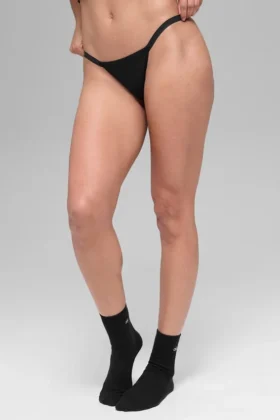 Tanga invisible «Airbrush» - Negro