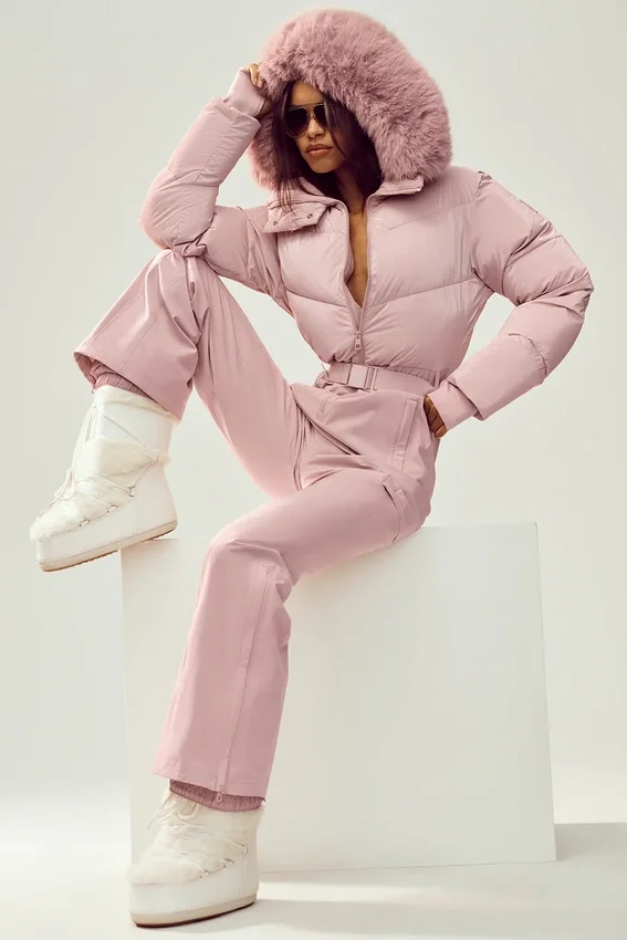 Traje de esquí Polar Star - Rosa champán