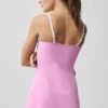 Vestido aerodinámico Airbrush - Rosa corazón de caramelo/Blanco