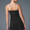 Vestido Airbrush de corte entallado - Negro/Blanco