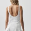 Vestido de tenis Alo Softsculpt Topspin - Blanco