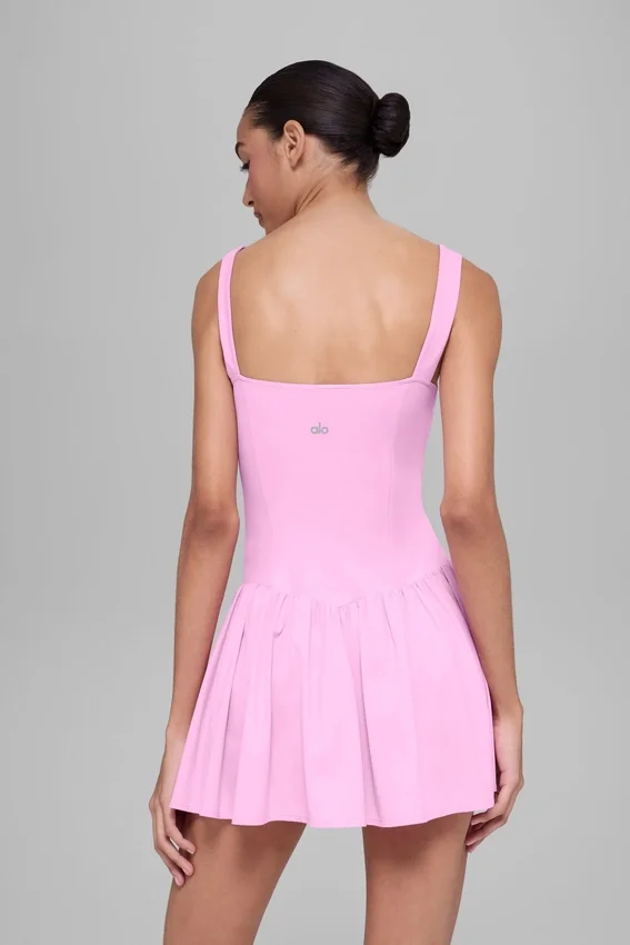 Vestido de tenis Alosoft Break Point - Rosa Candy Heart