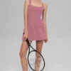 Vestido de tenis Alosoft Break Point - Rosa rosa silvestre