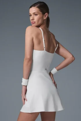 Vestido de tenis Alosoft Courtside – Blanco