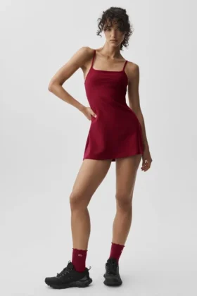 Vestido de tenis Alosoft Encore – Rojo «Summer Romance»