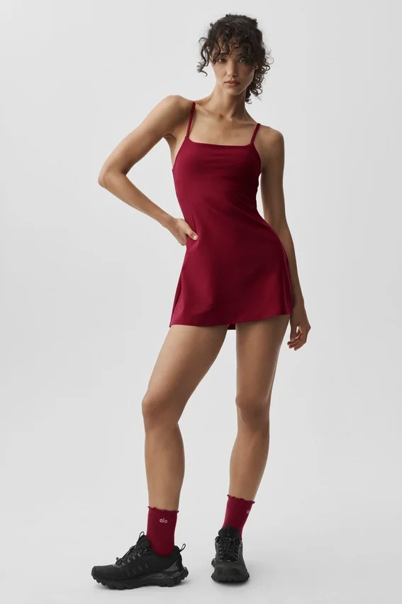 Vestido de tenis Alosoft Encore - Rojo «Summer Romance»