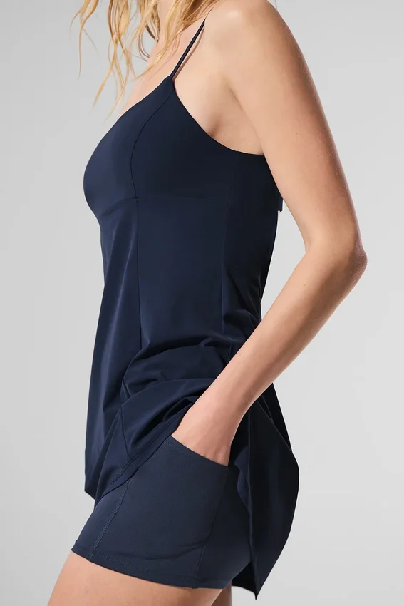 Vestido de tenis Breezy - Azul marino