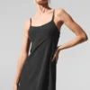 Vestido de tenis Breezy - Negro