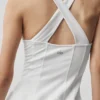 Vestido de tenis tipo corsé «Airbrush Sparks Fly» - Blanco