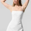 Vestido entallado Airbrush - Blanco/Blanco