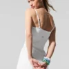 Vestido entallado Airbrush - Blanco/Blanco