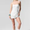 Vestido entallado Airbrush - Blanco/Blanco