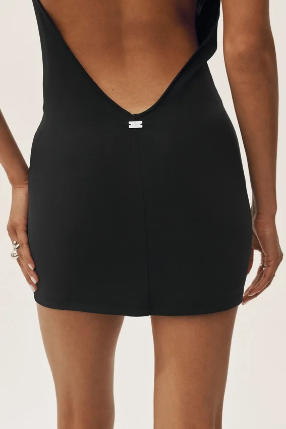 Vestido halter «Summer Soiree» - Negro