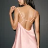 Vestido Radiance de mezcla de seda - Rosa soleado