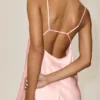 Vestido Radiance de mezcla de seda - Rosa soleado
