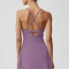 Vestido «Splendor» con Airbrush - Beso de ciruela