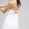 Vestido «Splendor» con Airbrush - Blanco