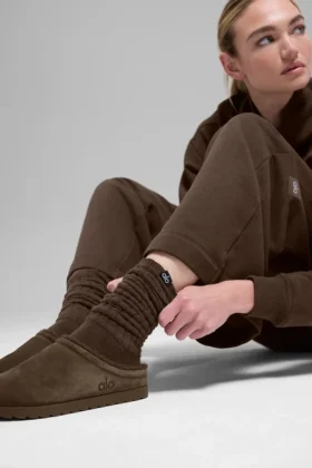 Zapatillas de casa Recovery – Espresso