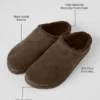 Zapatillas de casa Recovery - Espresso