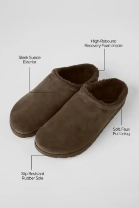 Zapatillas de casa Recovery – Espresso